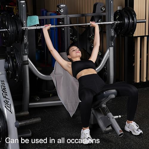 Miniatura 7 de MONICE Toalla de microfibra de secado rápido para viajes, playa, gimnasio, yoga, camping, natación, deporte, toalla ligera