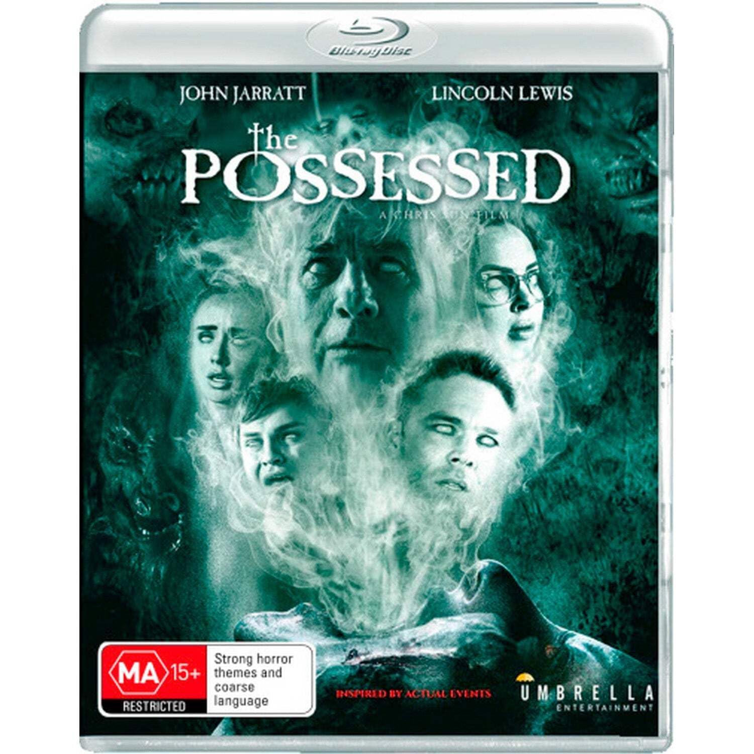 Blu-ray de terror The Possessed Region B película de culto y misterio psicológico