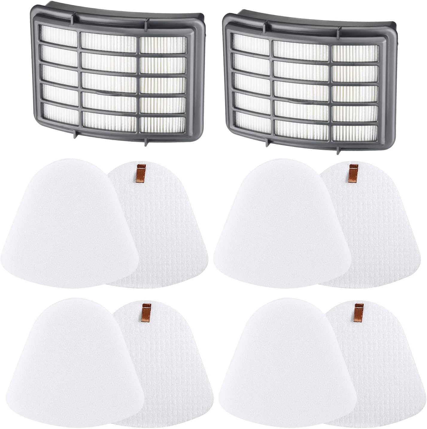 4+2 Pack Filters for Shark Vacuum Navigator Lift Away Filter Replacement Models NV350 NV351 NV352 NV355 NV356E NV360 UV440 UV540 CU500 XFF350 XHF350