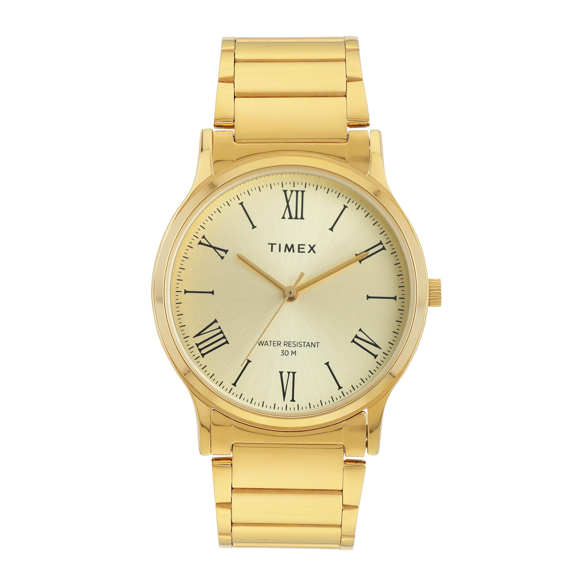 TIMEX Men Champagne Round Dial Analog Watch - TW00ZR348 (B0DGXMZ34V) Amazon Price History, Amazon Price Tracker