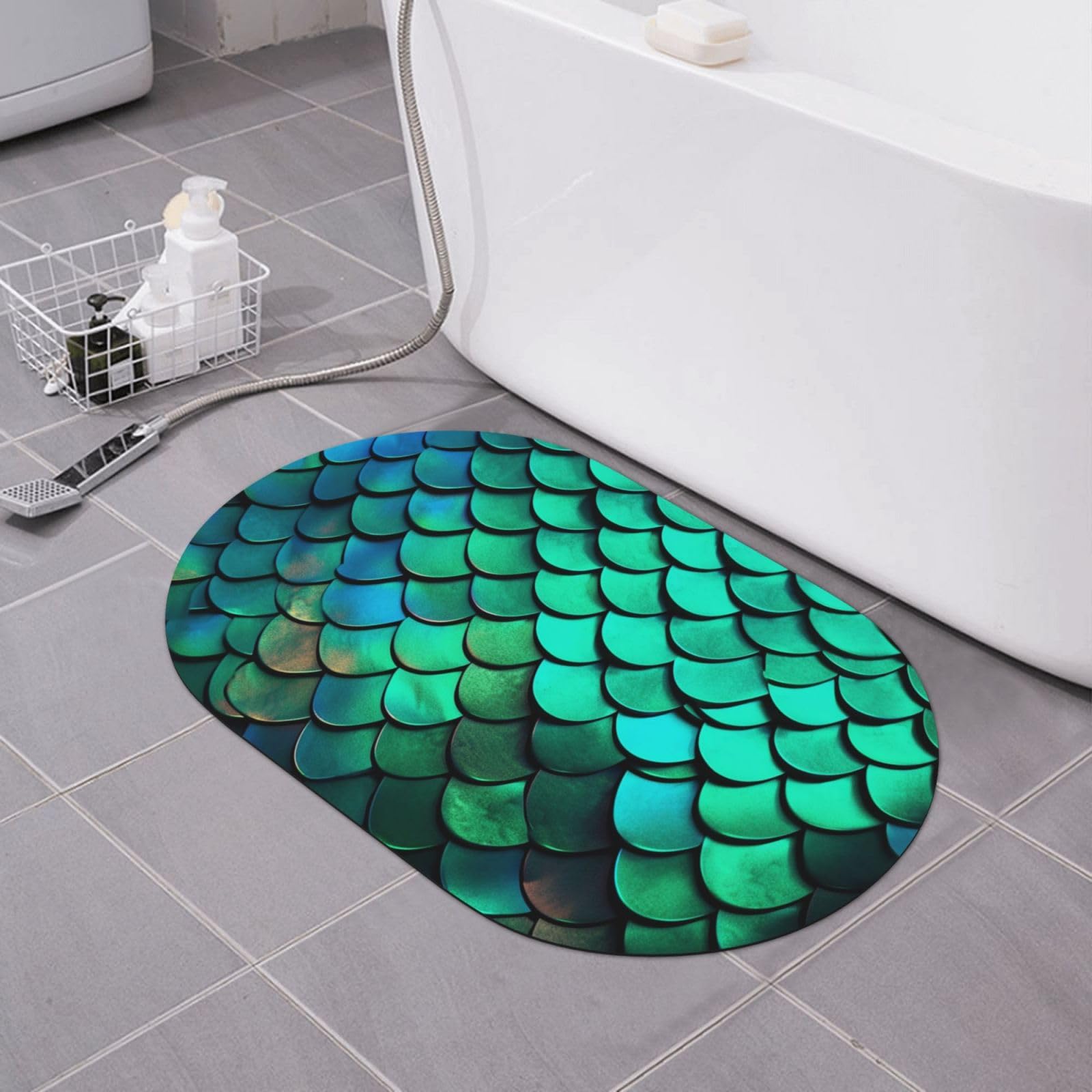 Tapis de douche antidérapant fini les glissades en sortant