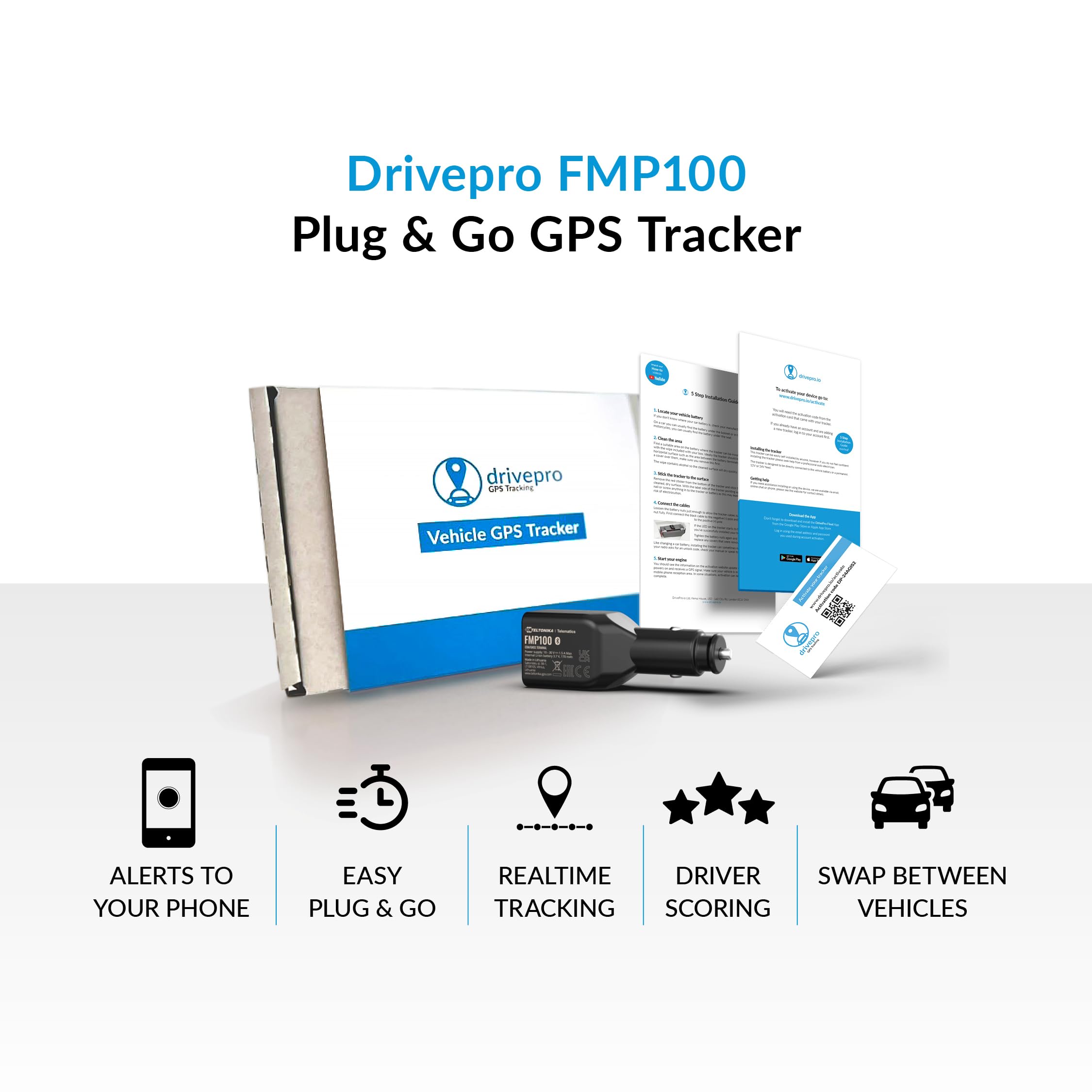 DrivePro FMP100 Plug and Go Tracker - Quick & Easy Install - Image 3