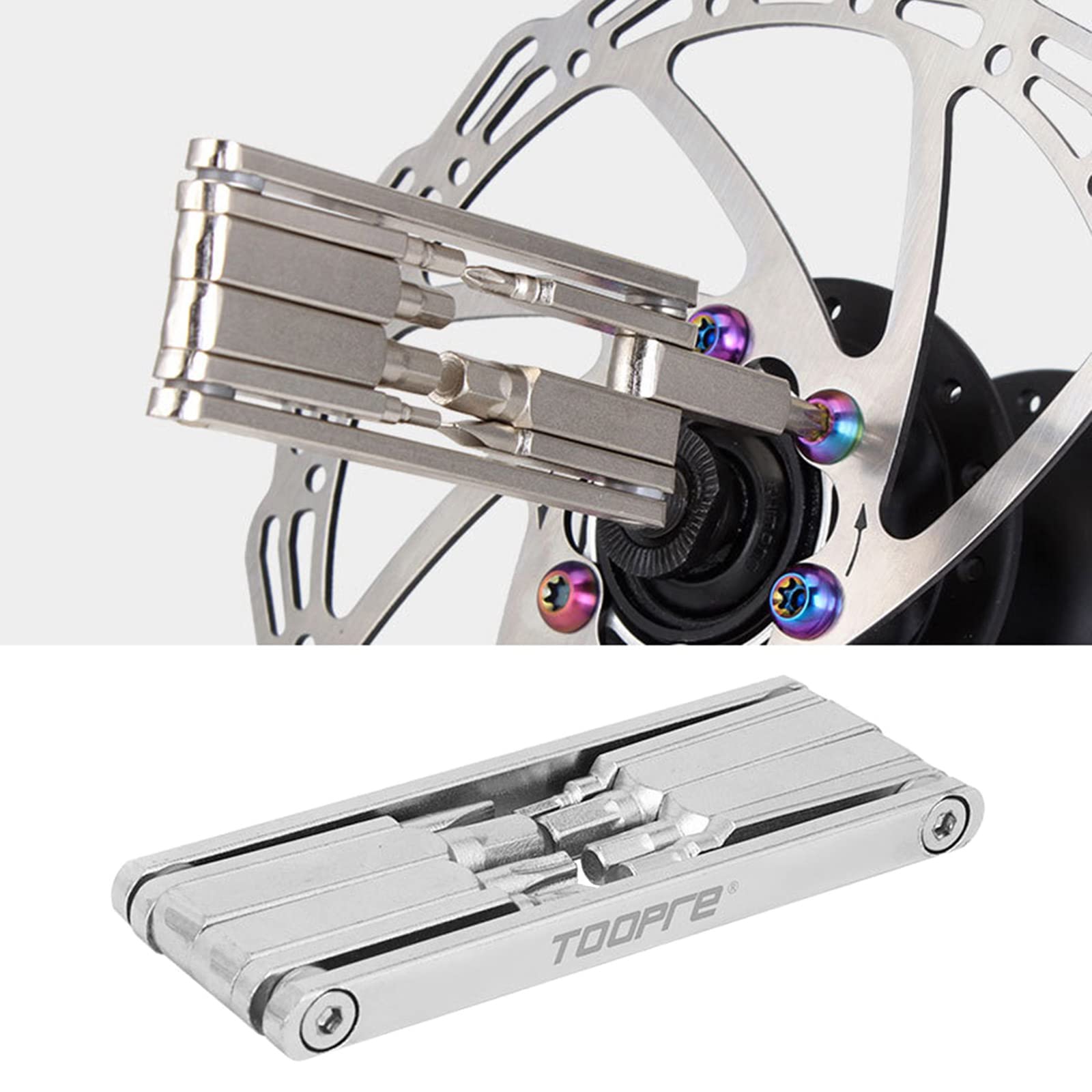 Repair Tools Kit Repairing Chain Spoke Wrench Screwdriver Set Portable Multifunctional Maintenance Tools Bike Screwdriver Set Bicycles Repair Tool Kit