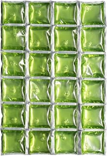 Reusable Ice Packs for Coolers - Flexible Ice Sheets, Flat and Long-Lasting for Camping or Lunch Boxes, 10x15 & 8x12, 1 or 3 Pack