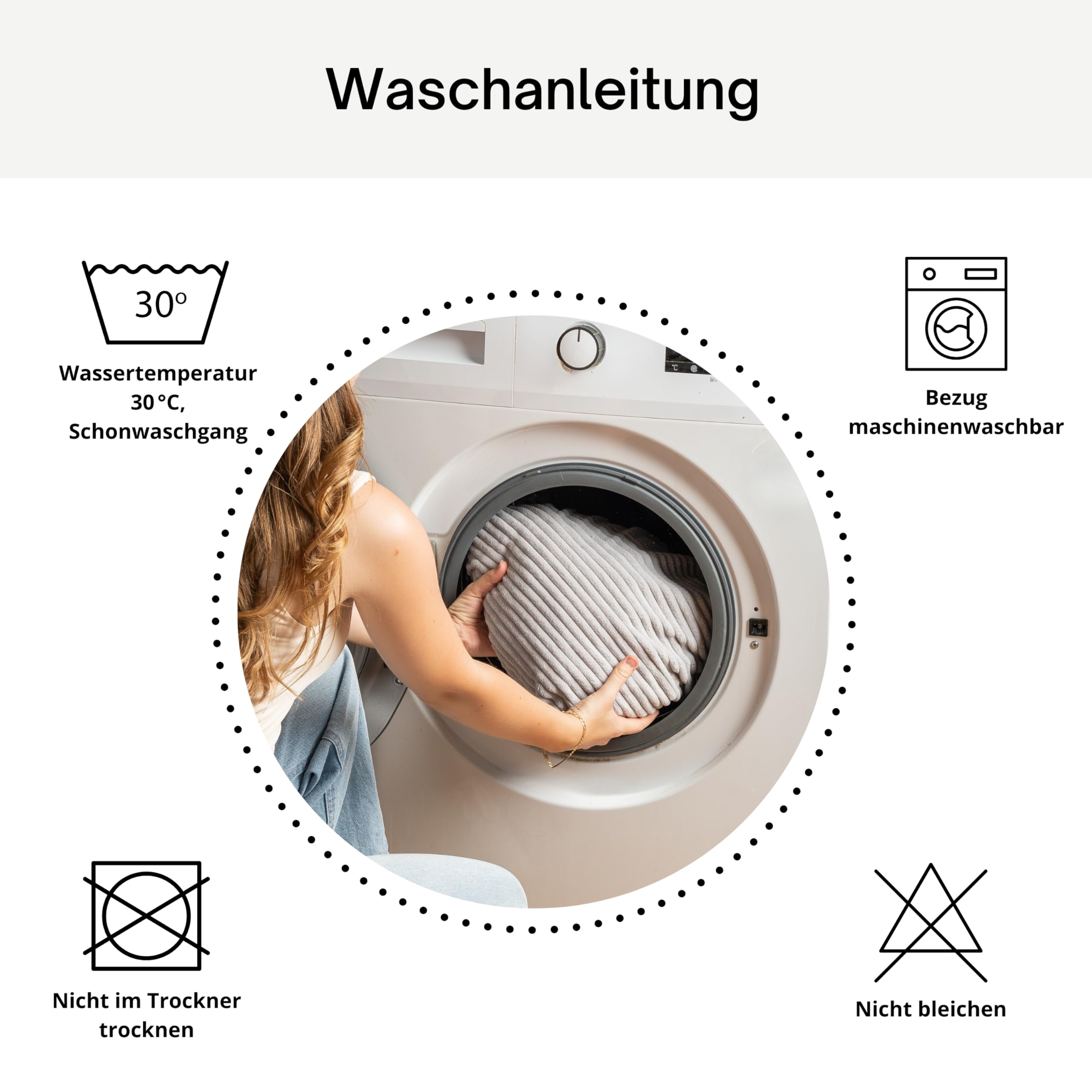 bananair Futon für 2 Personen - Dick & Bequem, Waschbarer Bezug, Ideal als Klappbare Bodenmatratze - Japanische Matratze, Aufbewahrungsgurt Enthalten (140 × 190 cm, Hellgrau)