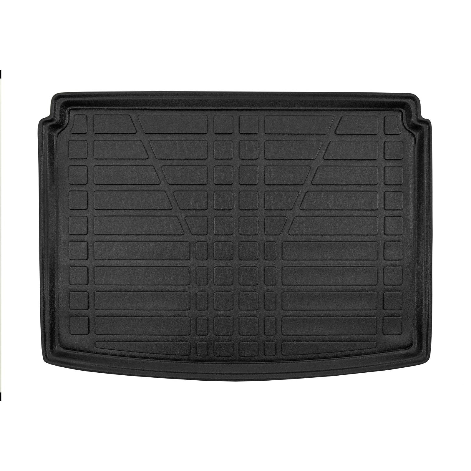 SCOUTT Vasca Bagagliaio per Suzuki Vitara 4 Dal 2015 Piano Superiore, in TPE su Misura, Proteggi Baule con Bordo Alto 4 cm, Antiscivolo, Inodore