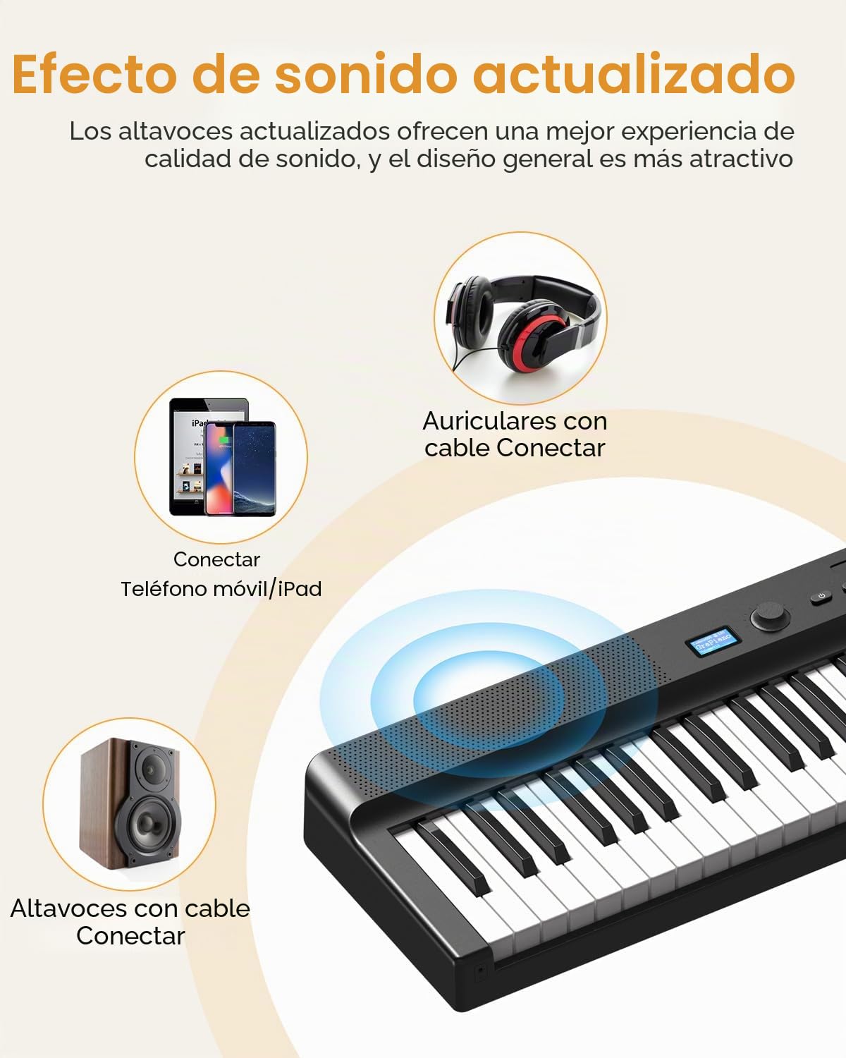 Piano plegable mejorado de 88 teclas, teclado de tamaño completo medio pesado compatible con MIDI, teclado de piano plegable portátil Bluetooth con pedal de sostenimiento y bolsa de piano