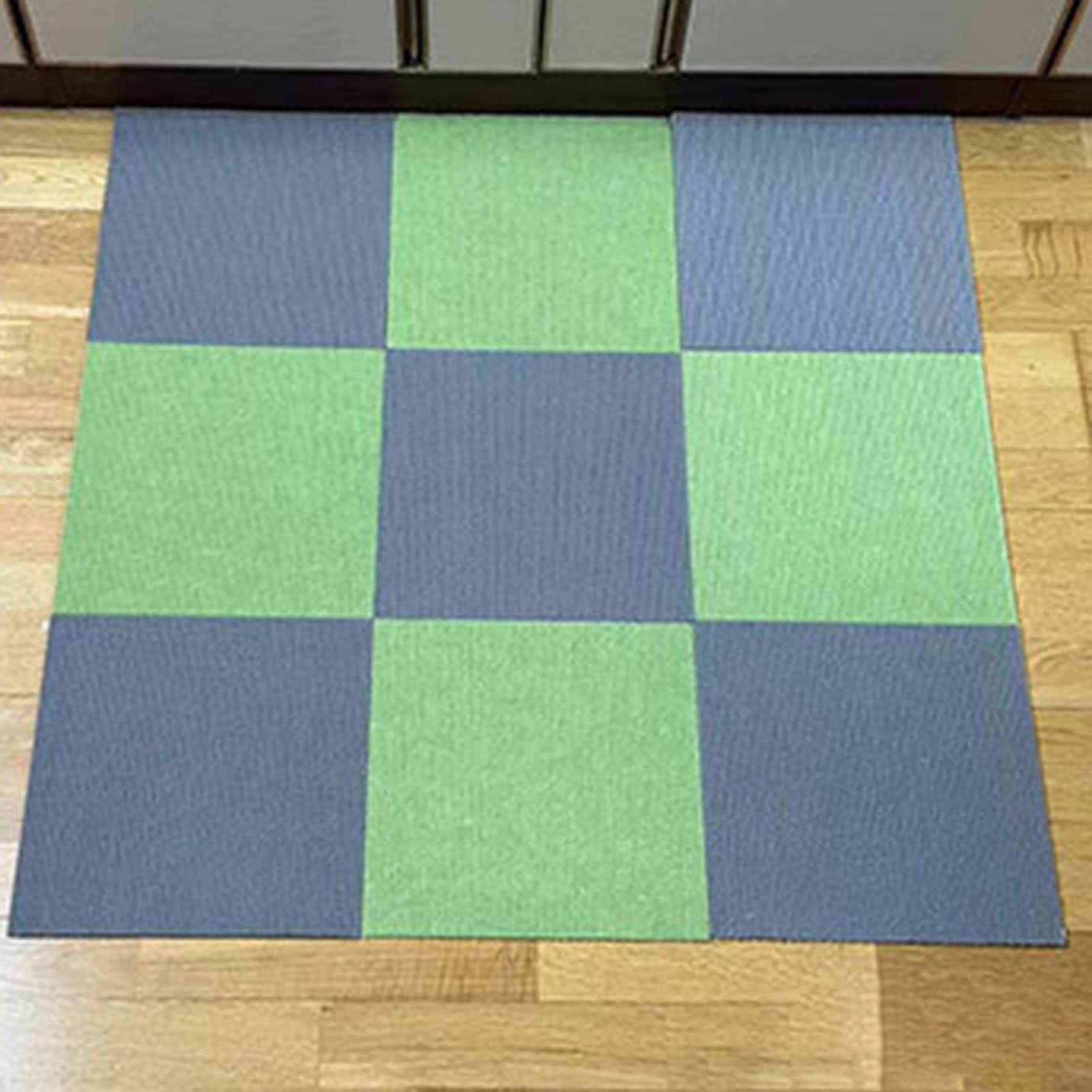 Moquette quadrotte autoadesive Tappeto stacca e incolla, 30 Pezzi di Moquette autoadesive Lavabili, Facile da installare, Riduce Il Rumore, per Pavimenti Lisci, 11,8" x11,8 x0,19