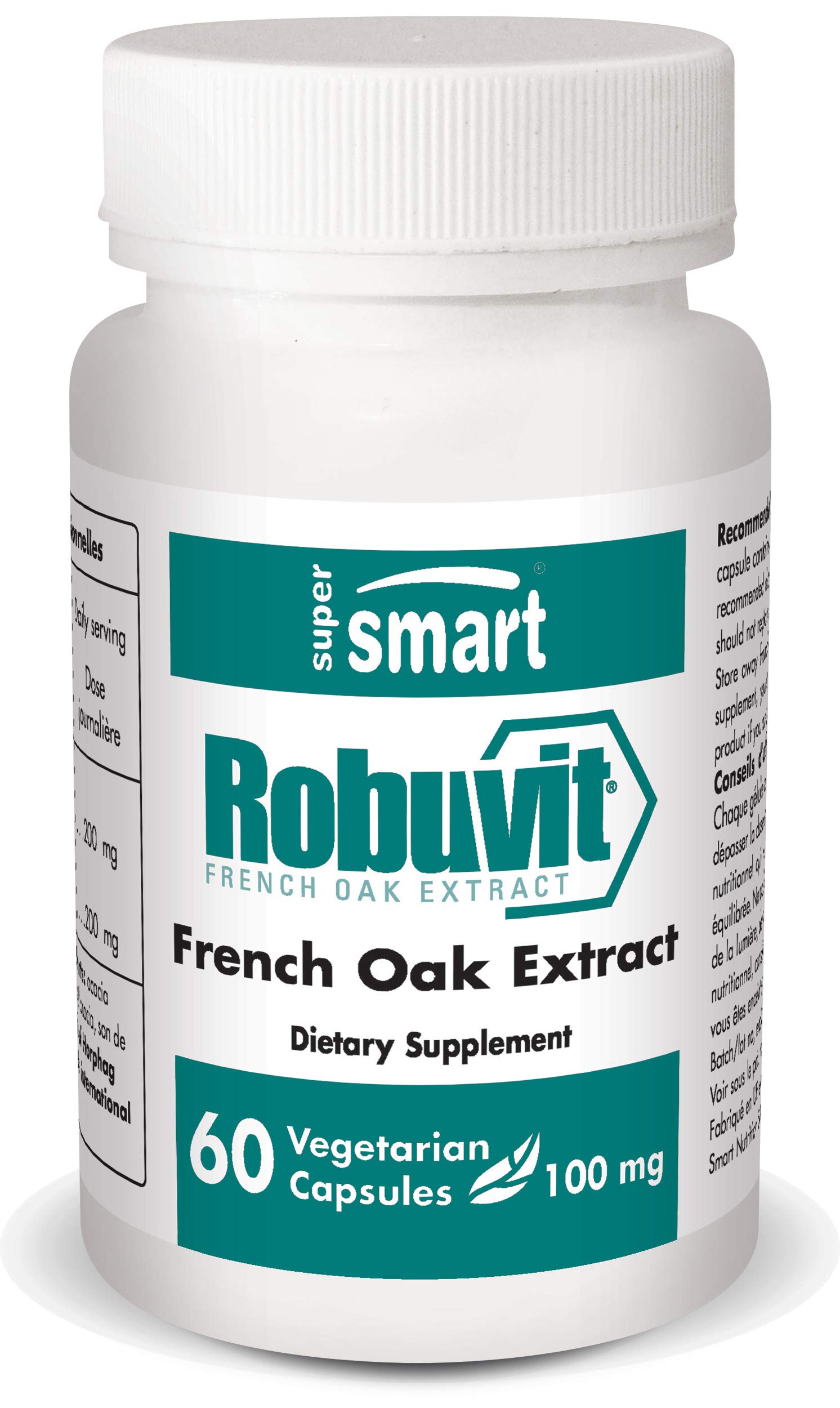 Supersmart Robuvit 200 Mg Per Day French Oak Wood Extract For Stress Mood Antioxidant Supplement Helps Fight Fatigue Non Gmo Gluten Free 60 Vegetarian Capsules Supersmart Robuvit 200 Mg Per Day French Oak Wood Extract For Stress Mood Antioxidant Supplement Helps Fight Fatigue Non Gmo Gluten Free 60 Vegetarian Capsules