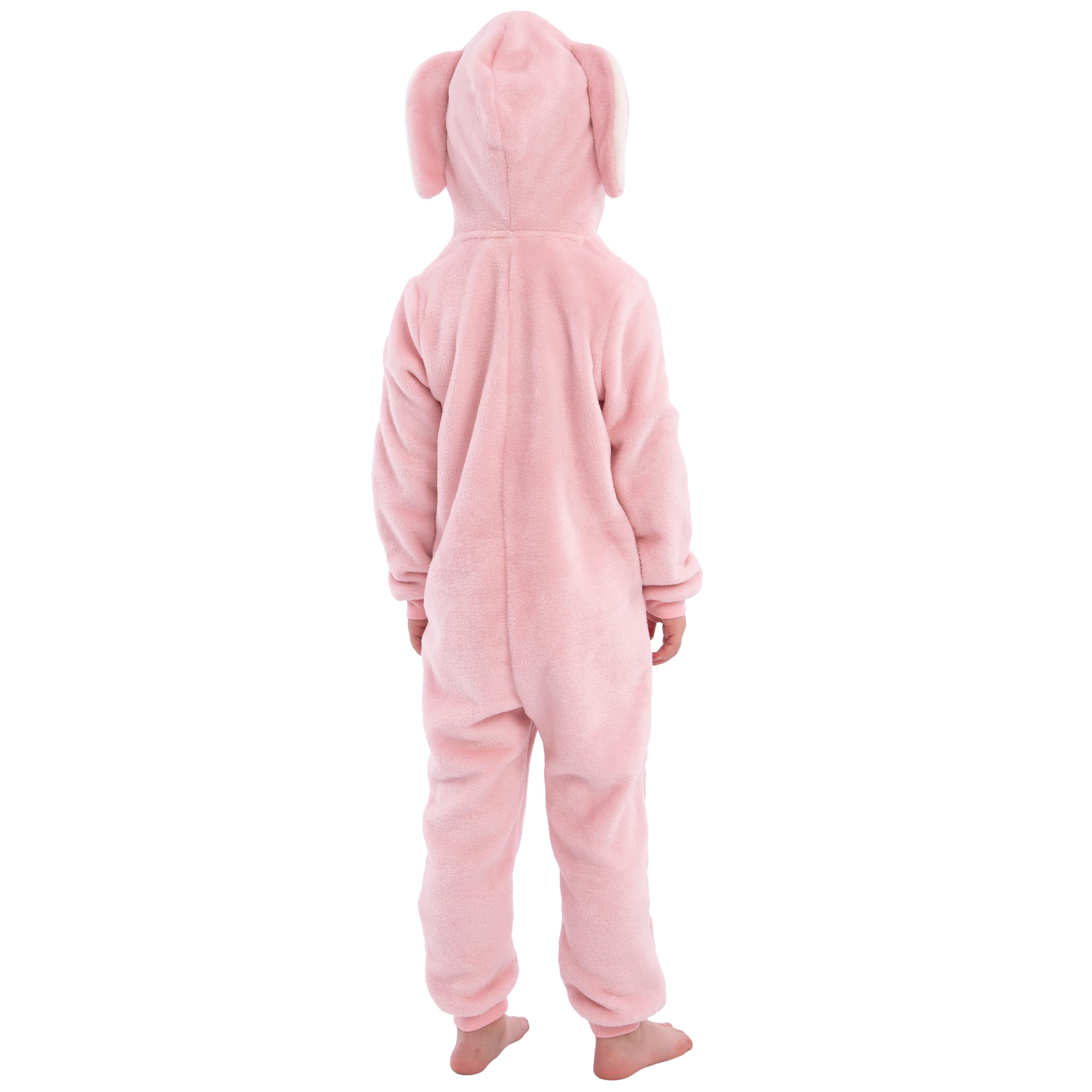 Harry Bear Combinaison Pyjama Enfant A Capuche Ours Lapin Ou Dinosaure en Polaire Douce avec Fermeture Eclair Pyjama Tout