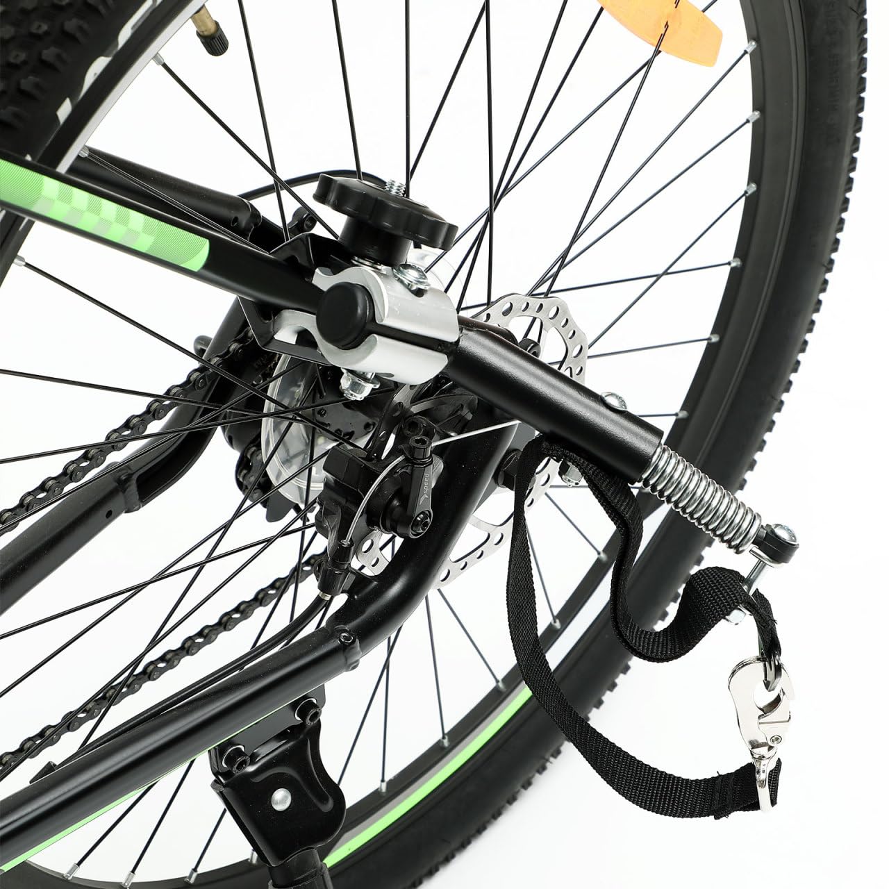 Veemoon - Remolque Universal para Bicicleta de Remolque, Enganche rápido, liberación rápida, Adaptador de fijación de Acero, Conector para niños