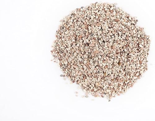 Miniatura 10 de LANDEN BALAGEN Sand Natural River Rock Gravel 4L (14 libras), guijarros para pecera, grava de guisante, arena de granito, arena gruesa para plantas,