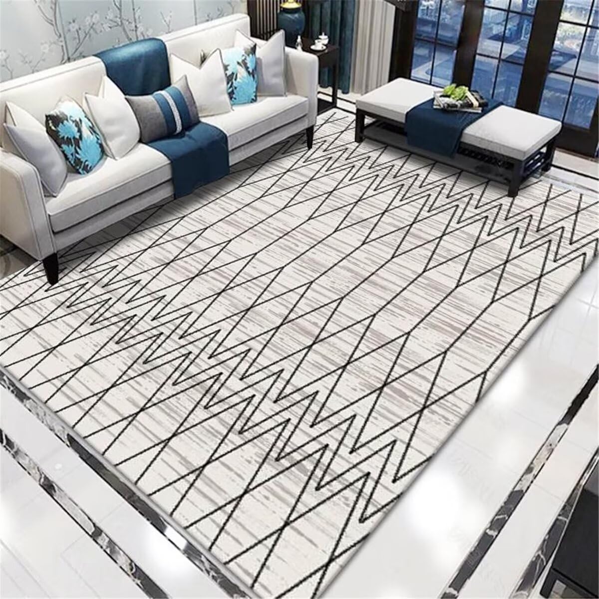 Tapis antidérapant extérieur anti-glisse et sécurisé pour chambre d'ado et terrasse