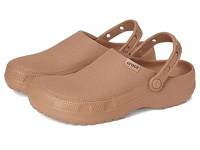 Crocs Classic Crafted Canvas Clogs Clog Shoes Milk Chocolate