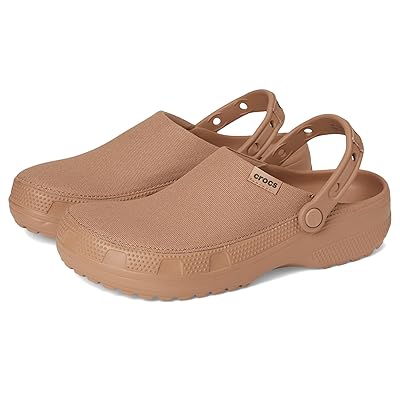 Crocs Classic Crafted Canvas Clogs Clog Shoes Milk Chocolate