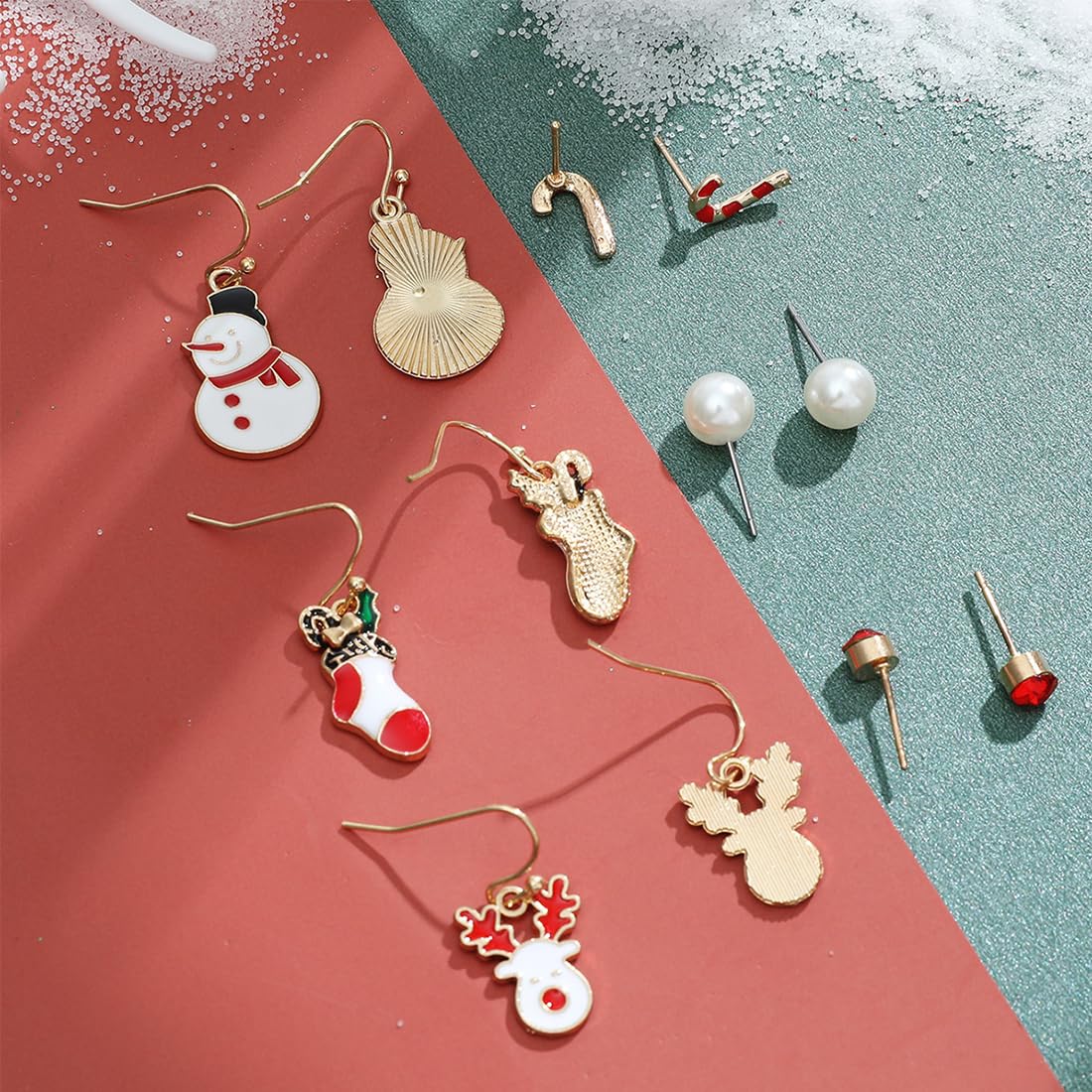 Boucles D'oreilles à La Lumière De Noël, Boucles D'oreilles