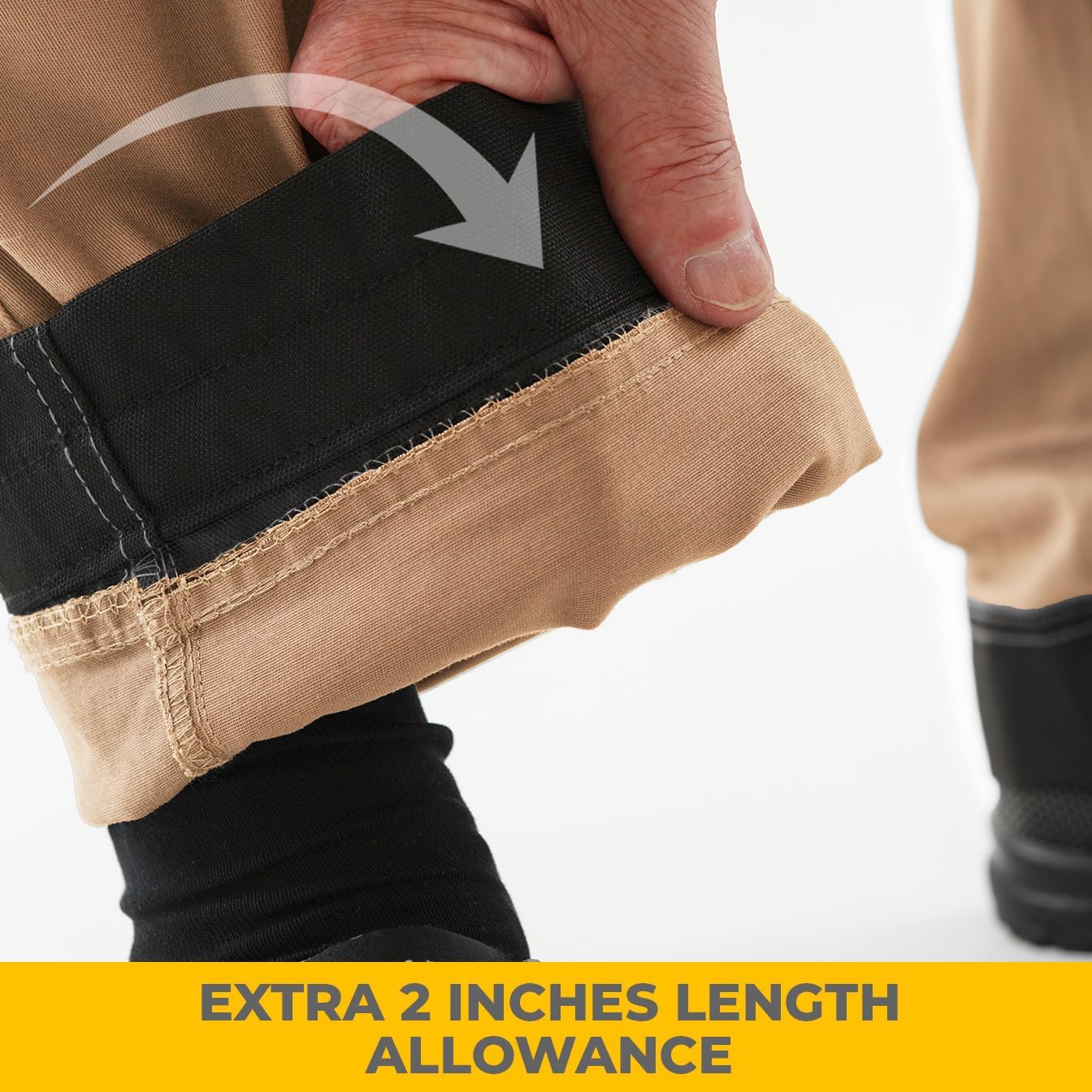Men's Work Pants Grand – Durable Stretch Pants with Multiple Tool Pockets – for DIY & Outdoor Activities