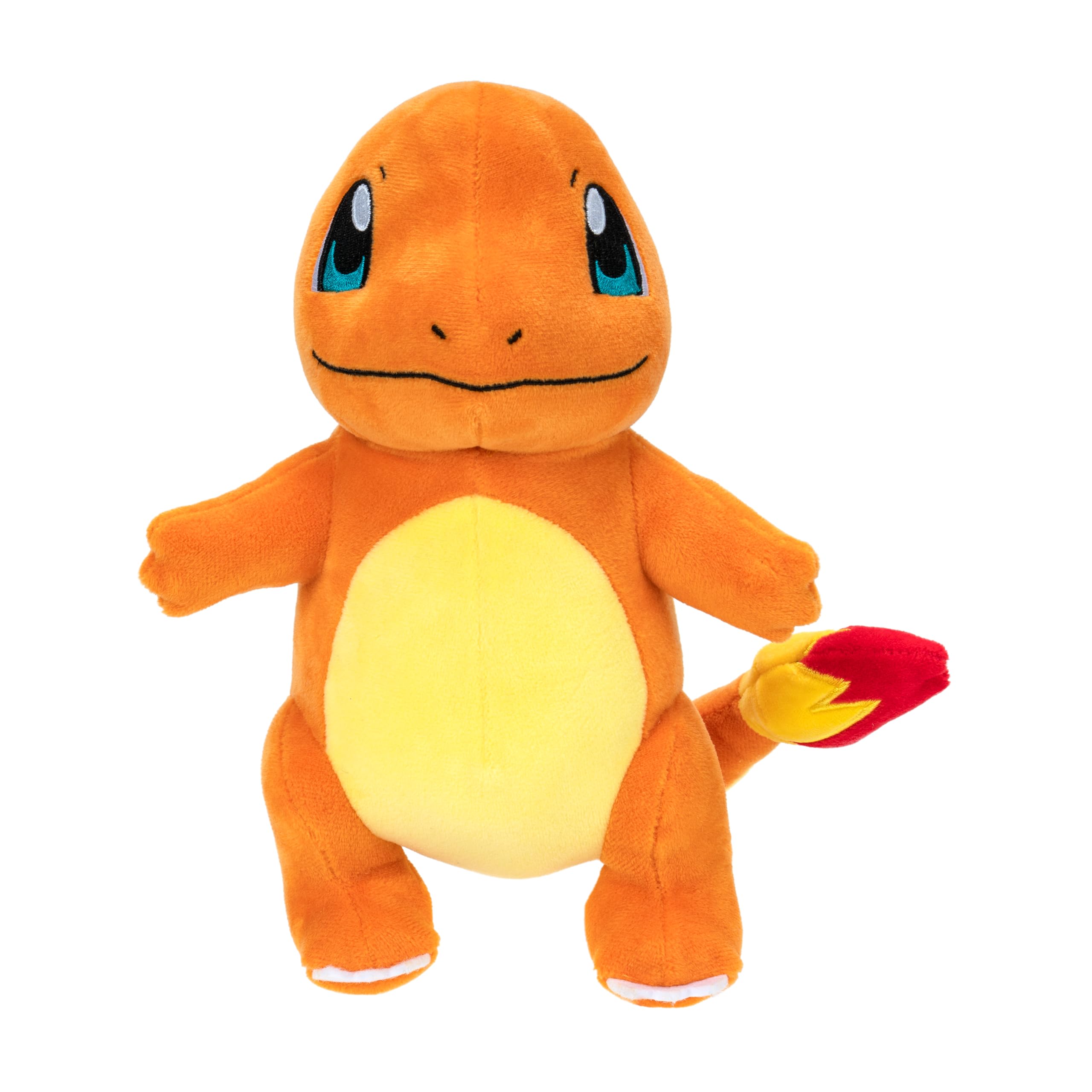Pokémon Peluche Salamèche Peluche Douce de 20 cm avec des détails Authentiques