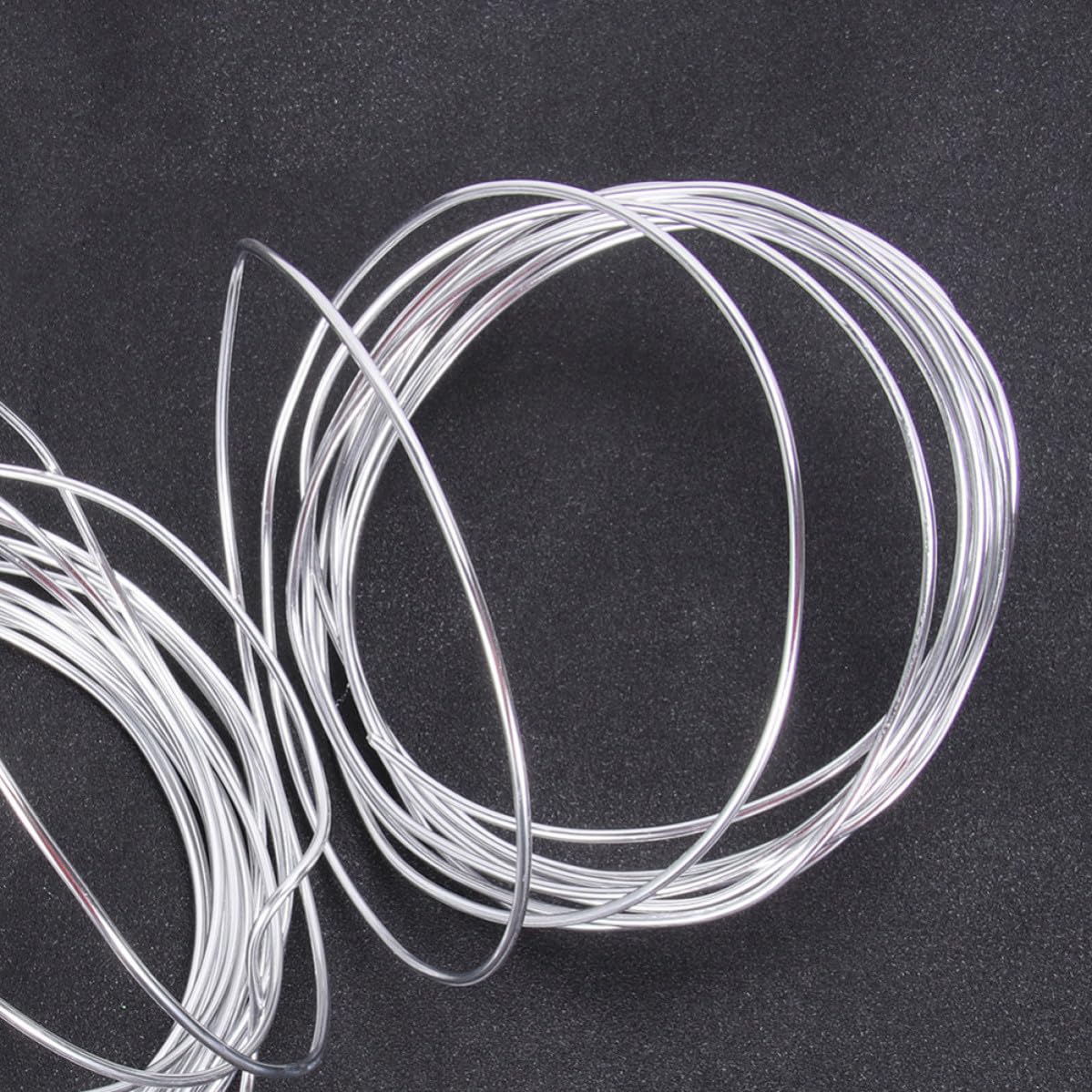 6roll Flexible Aluminum Wire for DIY Crafts Each Bendable Metal Wire for Doll Skeletons Bonsai Flower Shelf Support in Thickness