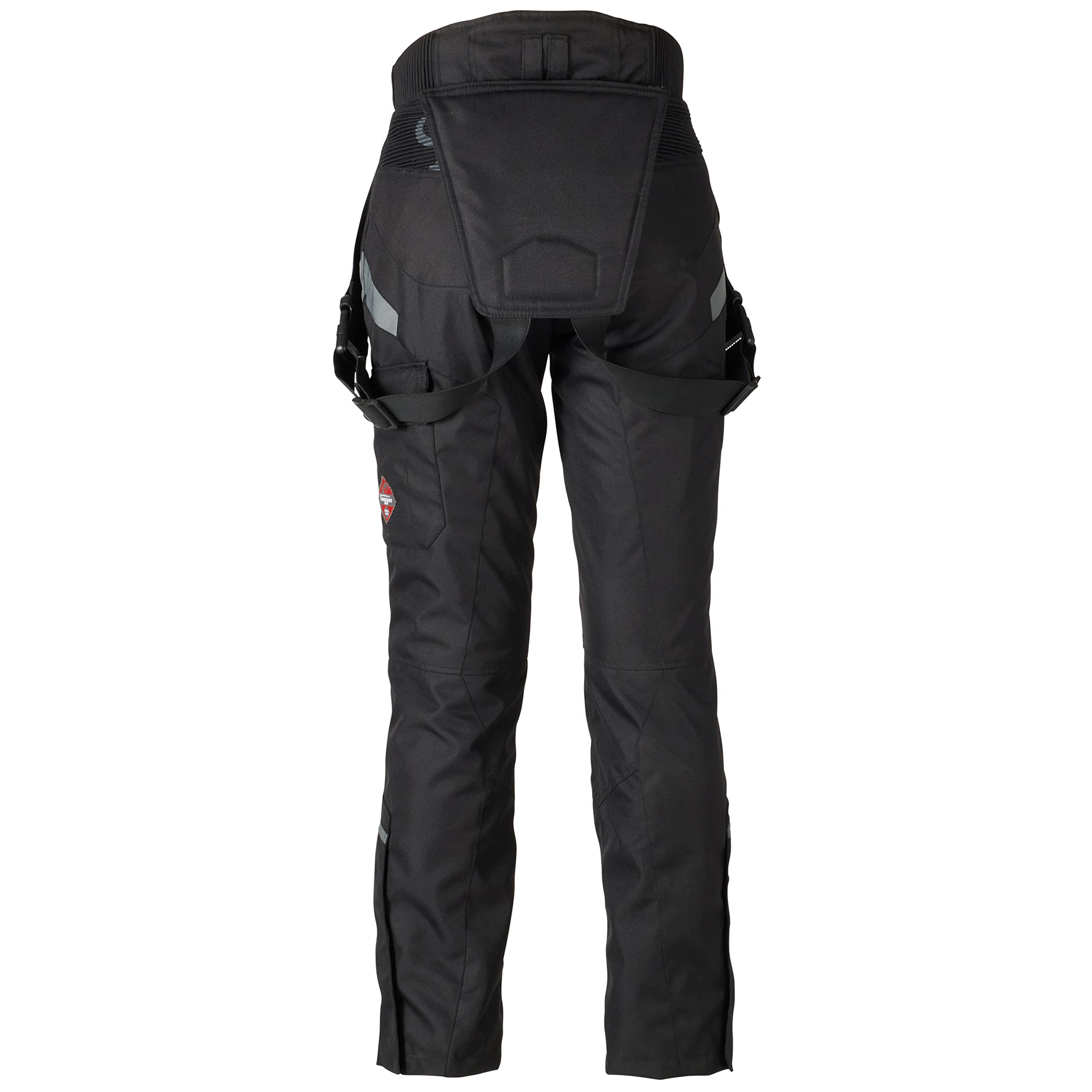 Furygan – Pantalon Lady Moto Homologué CE – Imperméable avec Protections D3O – Doublure Thermique Amovible – Ventilé - Zip de raccordement