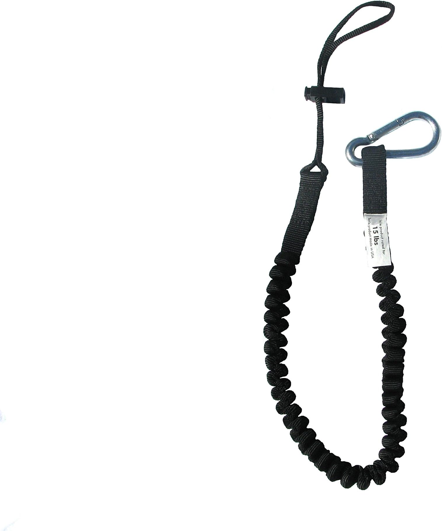 US-15-TL, Tool Leash, 15 lb Working Limit, Single Carabiner Tool Lanyard. Designed, Tested and Built in the USA. (1) American Pride! American Quality!