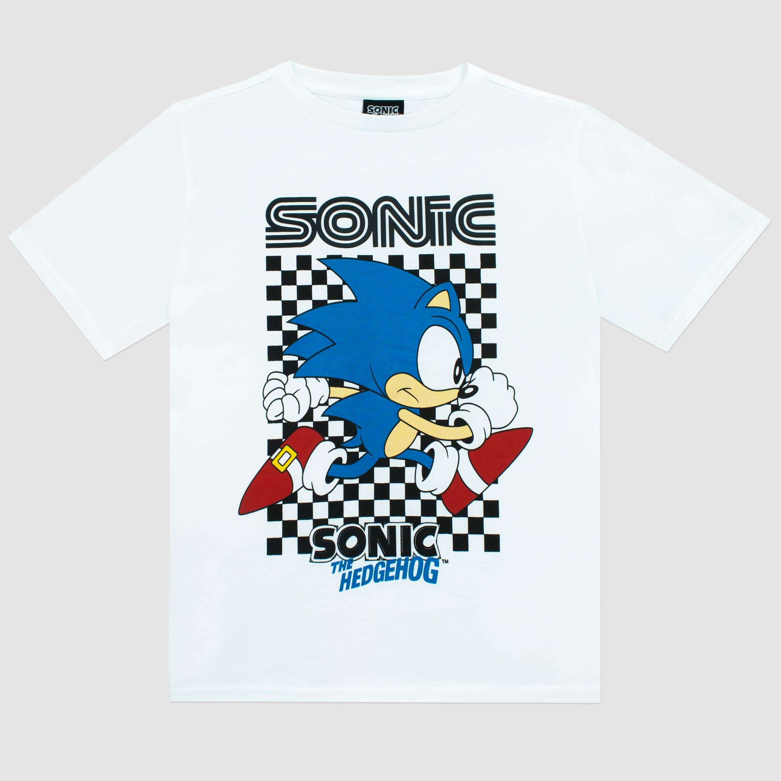 Sonic The Hedgehog Jungen T-Shirt und Shorts Set Kinder Gaming Outfit