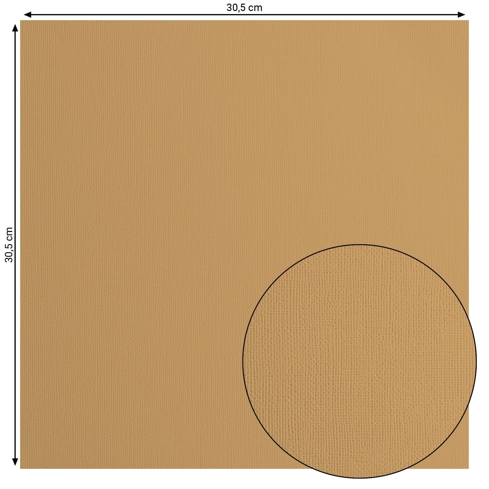 Florence Cardstock Textured, Coloured Card Making Supplies 12 x 12 inch, Brown, 20 Sheets - Image 2