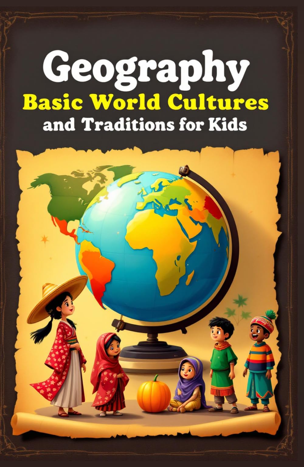 Geography Basic World Cultures and Traditions for Kids: Discover Countries, Flags, Food, Festivals, and Customs Across Every Continent (Geography Book For Kids)
