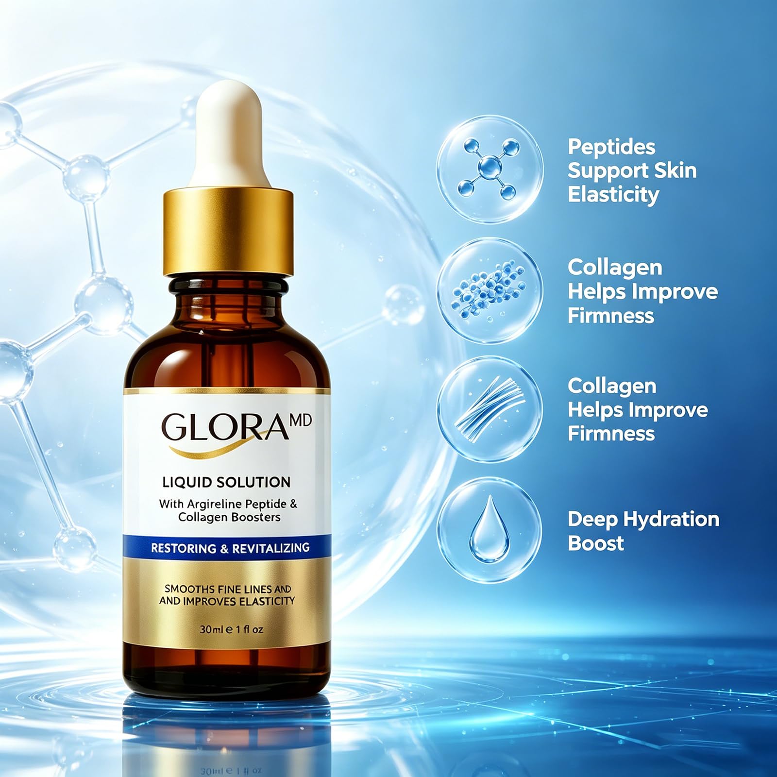 Gloramd Face Lifting Serum with Peptide & Collagen