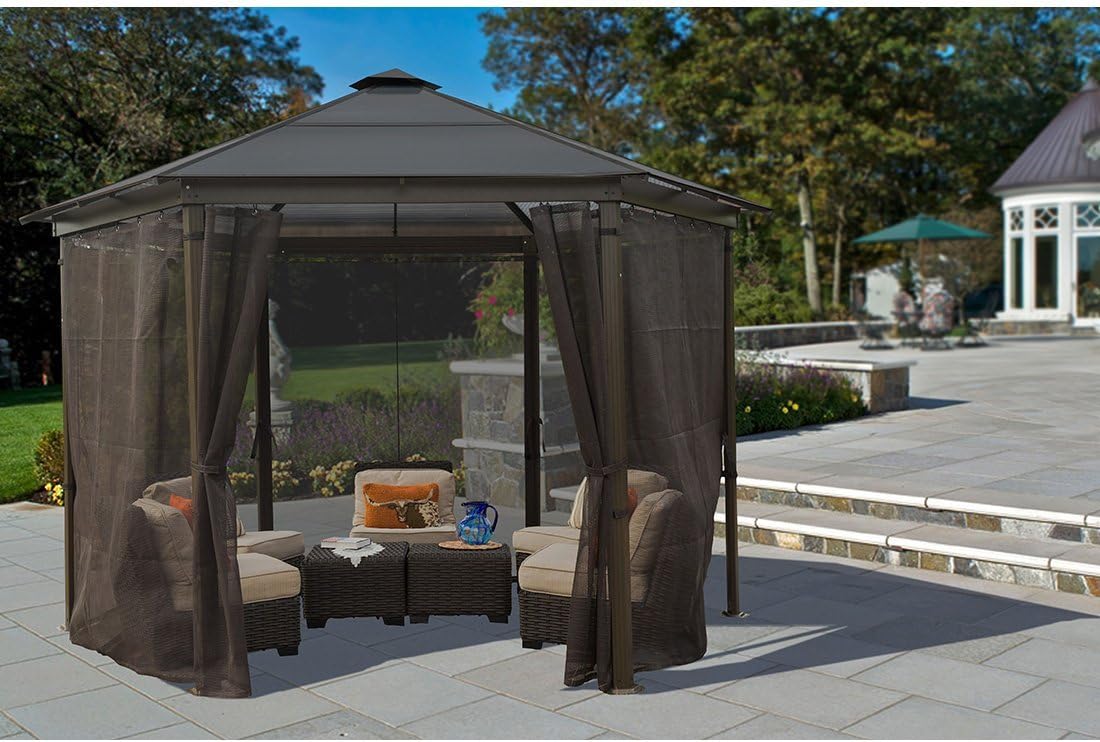 STC GZ506D Carolina Gazebo with Netting