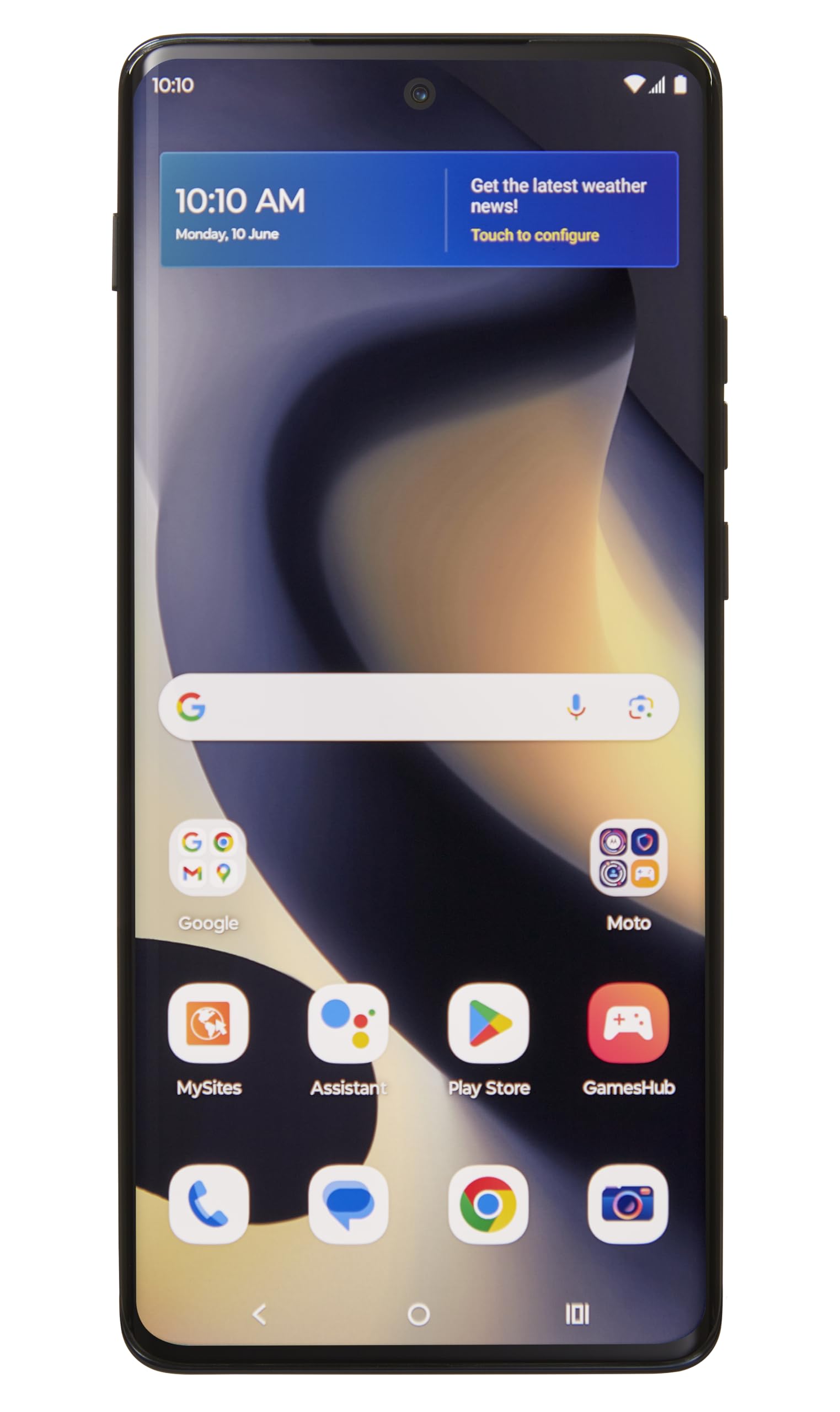 Simple Mobile | Motorola Edge 2024 | Locked | 256GB | 5000mAh Battery | 50 MP Camera | Gray | Prepaid Smartphone