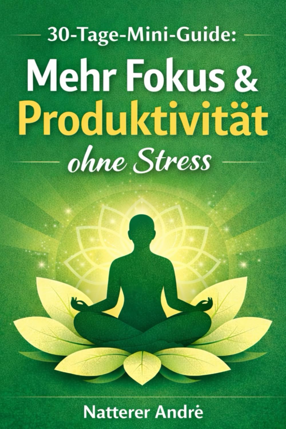 30-Tage-Mini-Guide: Mehr Fokus & Produktivität ohne Stress: Ein sanftes Workbook für nachhaltige Produktivität – ohne Überforderung