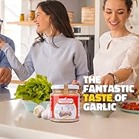 Vista 6 de Tradiciones Andinas Ajo en Pasta Peruano 7.5 oz - Productos de pasta de ajo peruano, tarro de vidrio, comida gourmet, Cocina, Producto del Perú