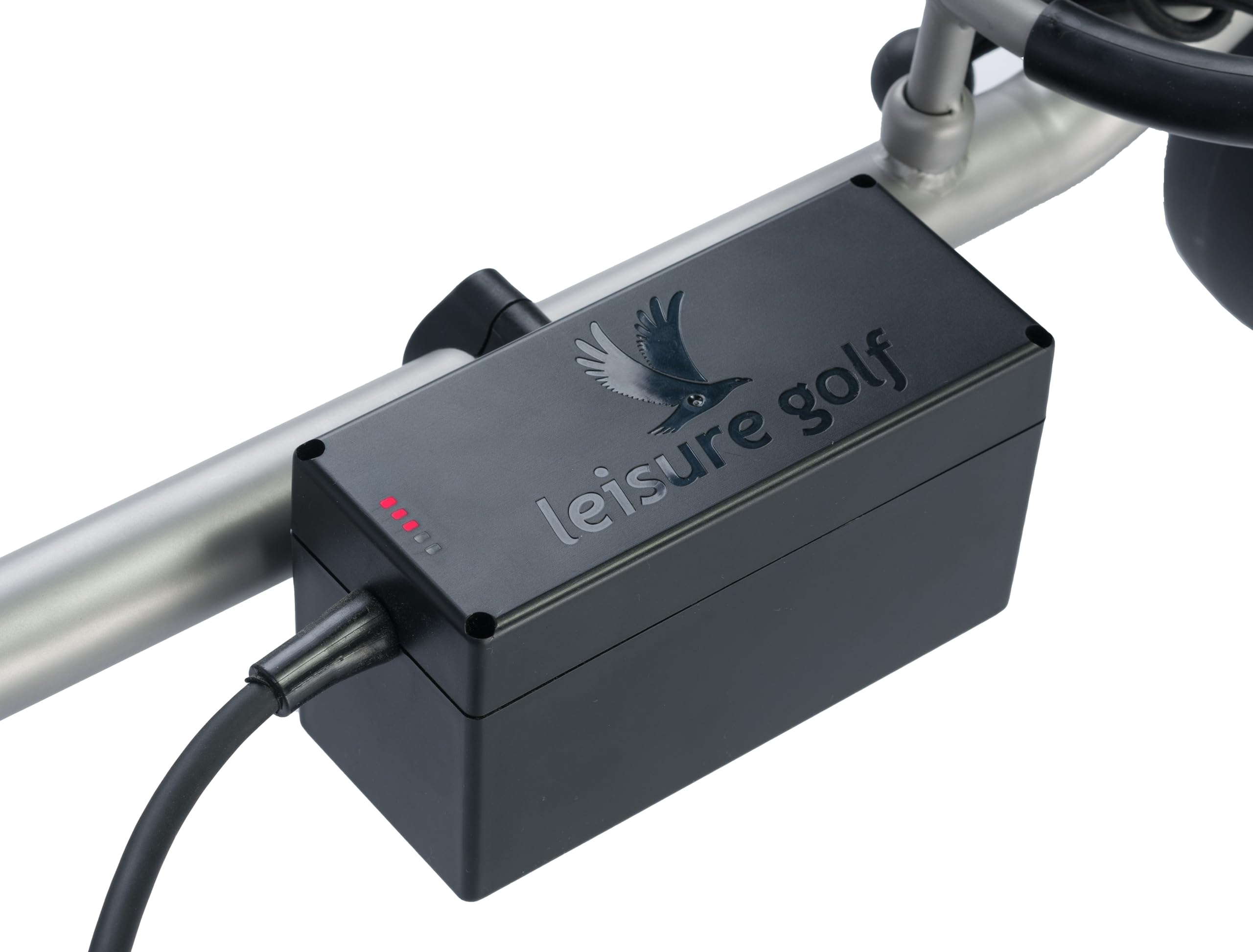 Leisure Golf Elektro Golftrolley Taurus Fold Poliert mit Zubehörpaket