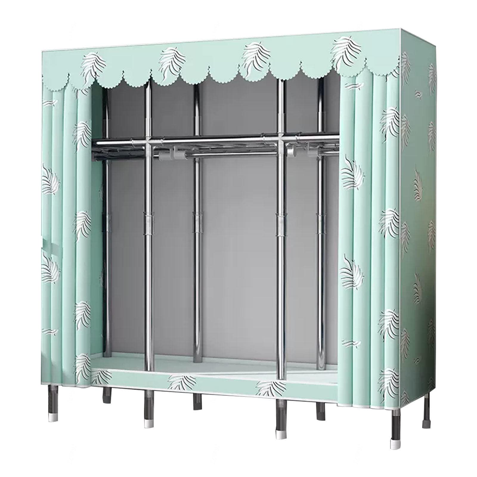 Armoire en Toile Portable : Rangement Pratique Contre le Manque d'Espace dans le Placard