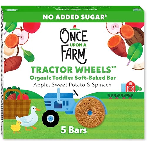 Once Upon A Farm Tractor Whls Appl Swtpsp, 3.35 oz