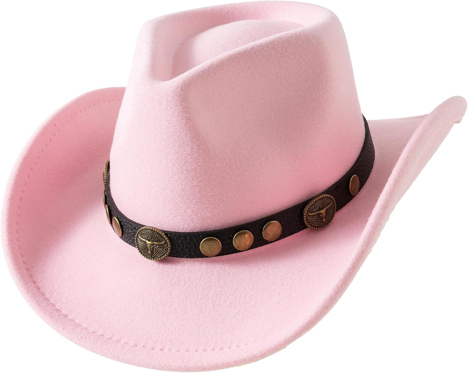 Jastore Baby Boys Girls Cowboy Hat Baby Cowgirl Hats Infant Toddler Hats Western Hats for Kids - Image 2