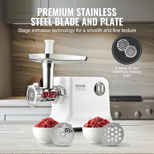 Miniatura 4 de VEVOR Colador eléctrico de tomate, máquina para hacer salsa de tomate de 700 W, colador de alimentos y máquina de salsas, molino de alimentos de