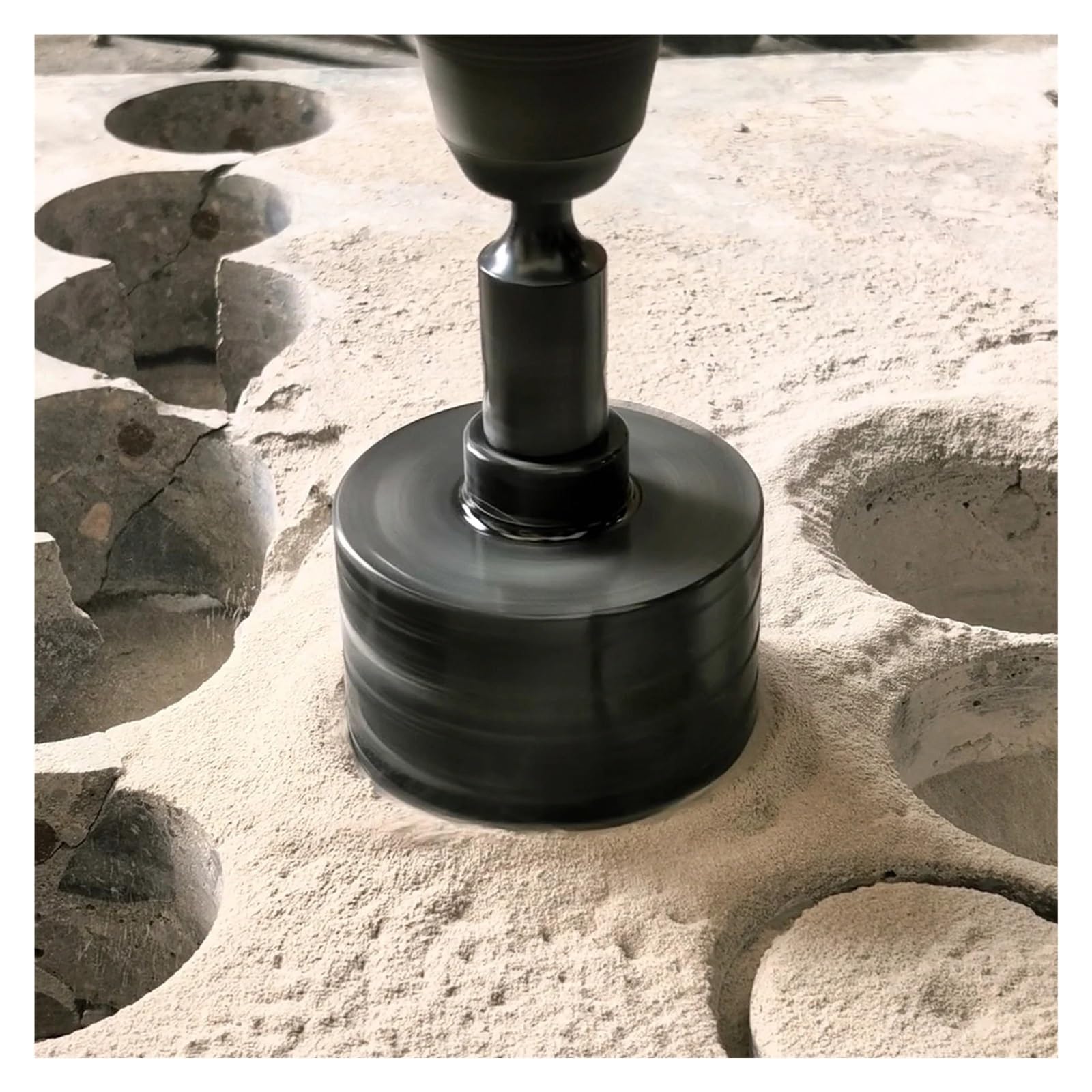Broca De Diamante Seco Con Adaptador SDS Plus For Paredes De Ladrillo, Mampostería, Hormigón, Bloques De Cemento, Piedra, Granito Y Mármol.(72mm)