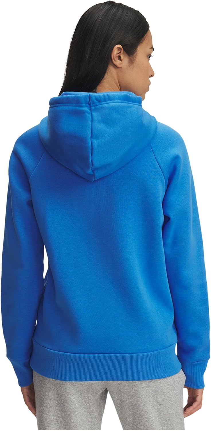 Under Armour womens Rival Fleece Shimmer Hoodie - Image 2