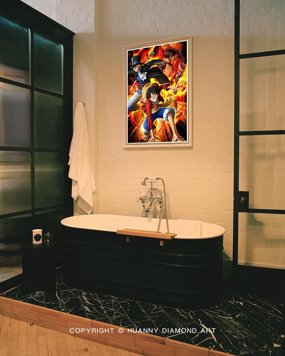 DIY Diamond Painting Kits for Adults Kids, 5D Diamond Art, Full Drill Crystal Rhinestones for Crafts, HUANNY ® Home Office Décor