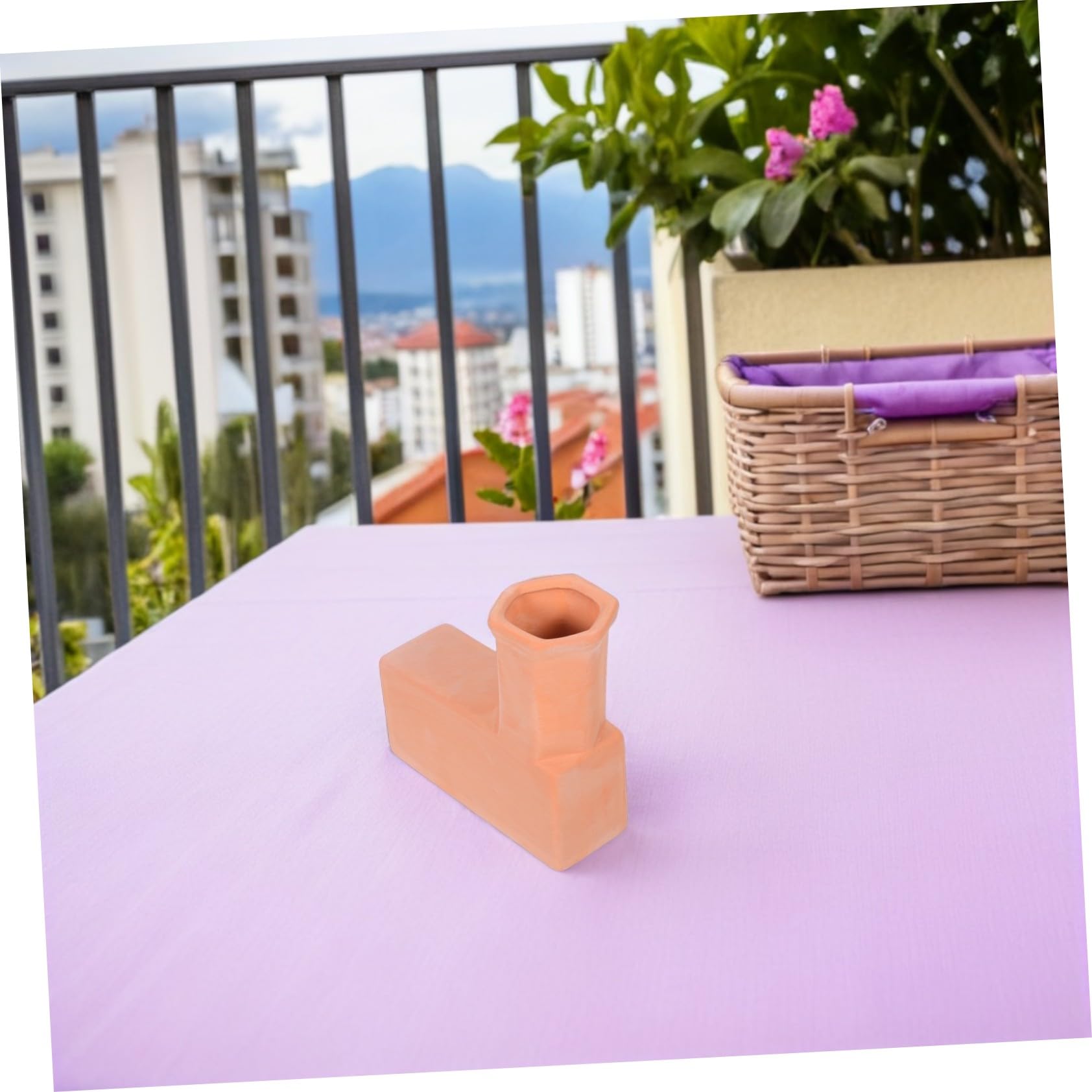 Picchetti Irrigatori in Terracotta Naturale Dispositivo di Autoirrigazione per Piante da e Esterno Mantiene umidità e Favorisce Crescita Sana