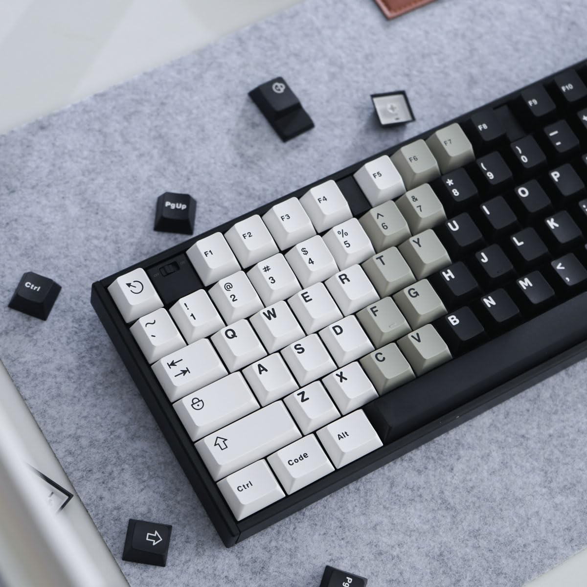 Domikey Single Chip Cherry Profile Abs Doubleshot Keycap For Mx Stem K