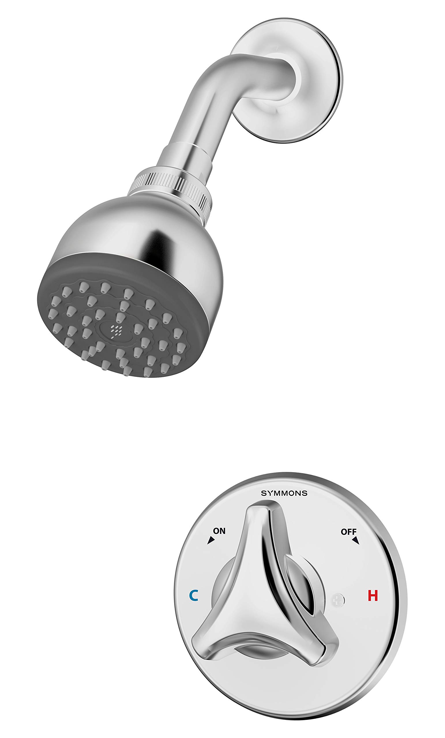 Symmons Shower Valve Trim, Metal, Chrome