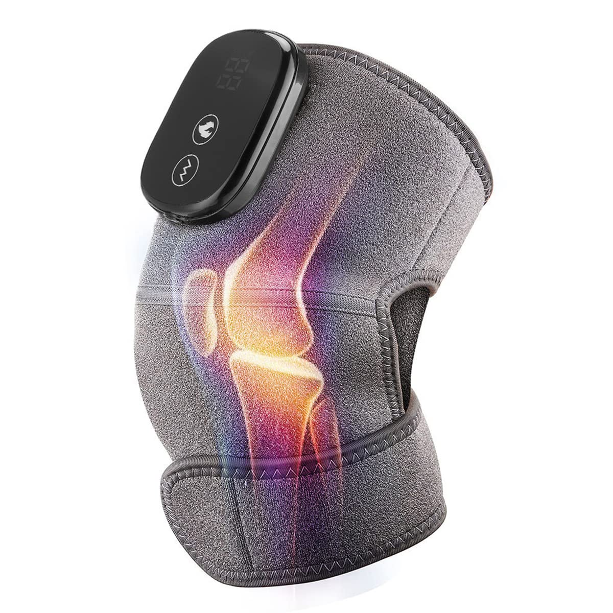 HANNEA® Electric Knee Heating Pad for Pain Relief 3 in 1 Shoulder Brace Warmer Elbow Heating Pad with 3 Heating Temperature 3 Vibration Mode, Heating Pad for Knee Elbow Shoulder, Gift for All (B0BNKRH8HW) Amazon Price History, Amazon Price Tracker