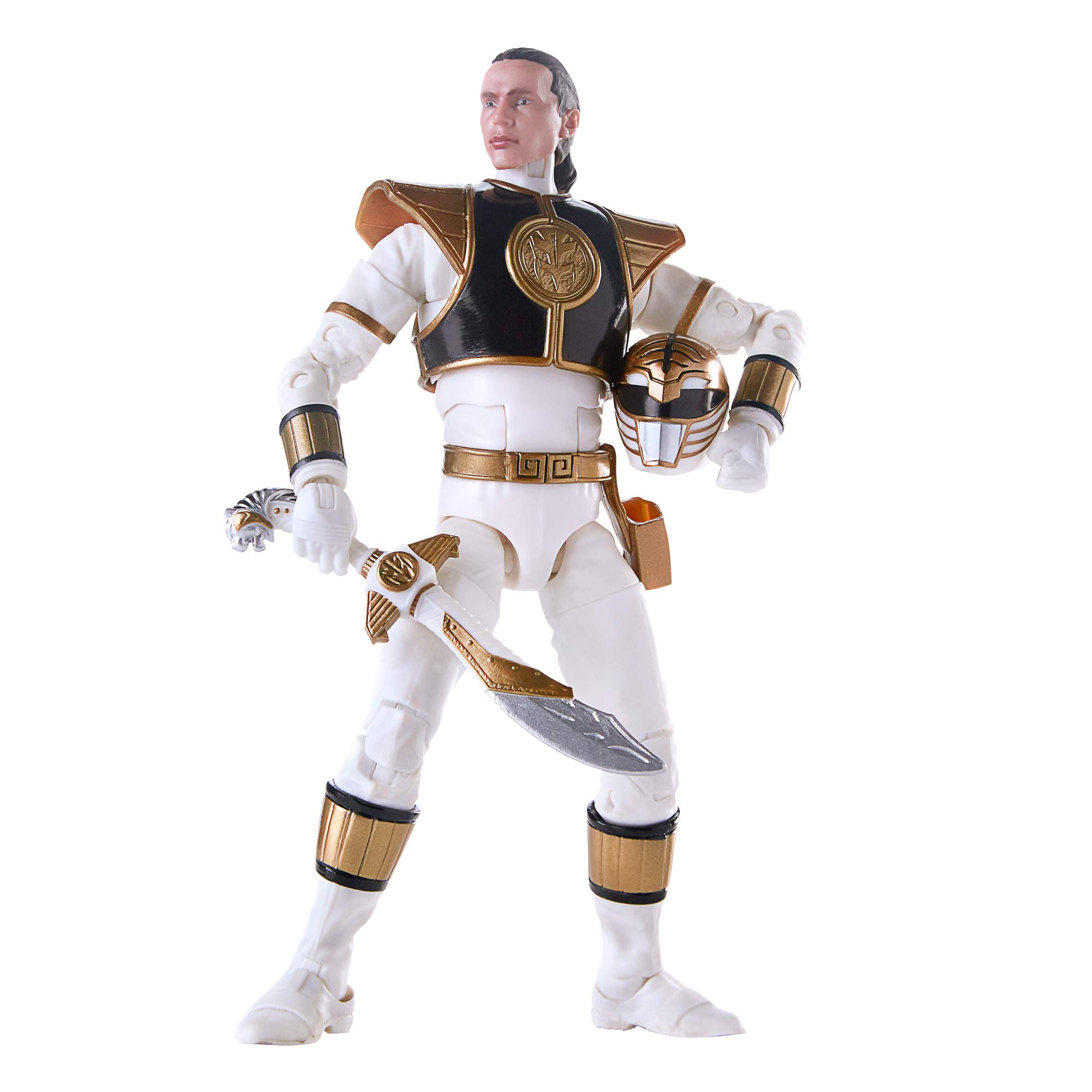 Power Rangers Hasbro Toys Lightning Collection 6-Inch Mighty Morphin White Ranger Collectible Action Figure | Power Rangers Lightning Collection 6 Inch Action Figure Series 1 - White Ranger product thumbnail 4