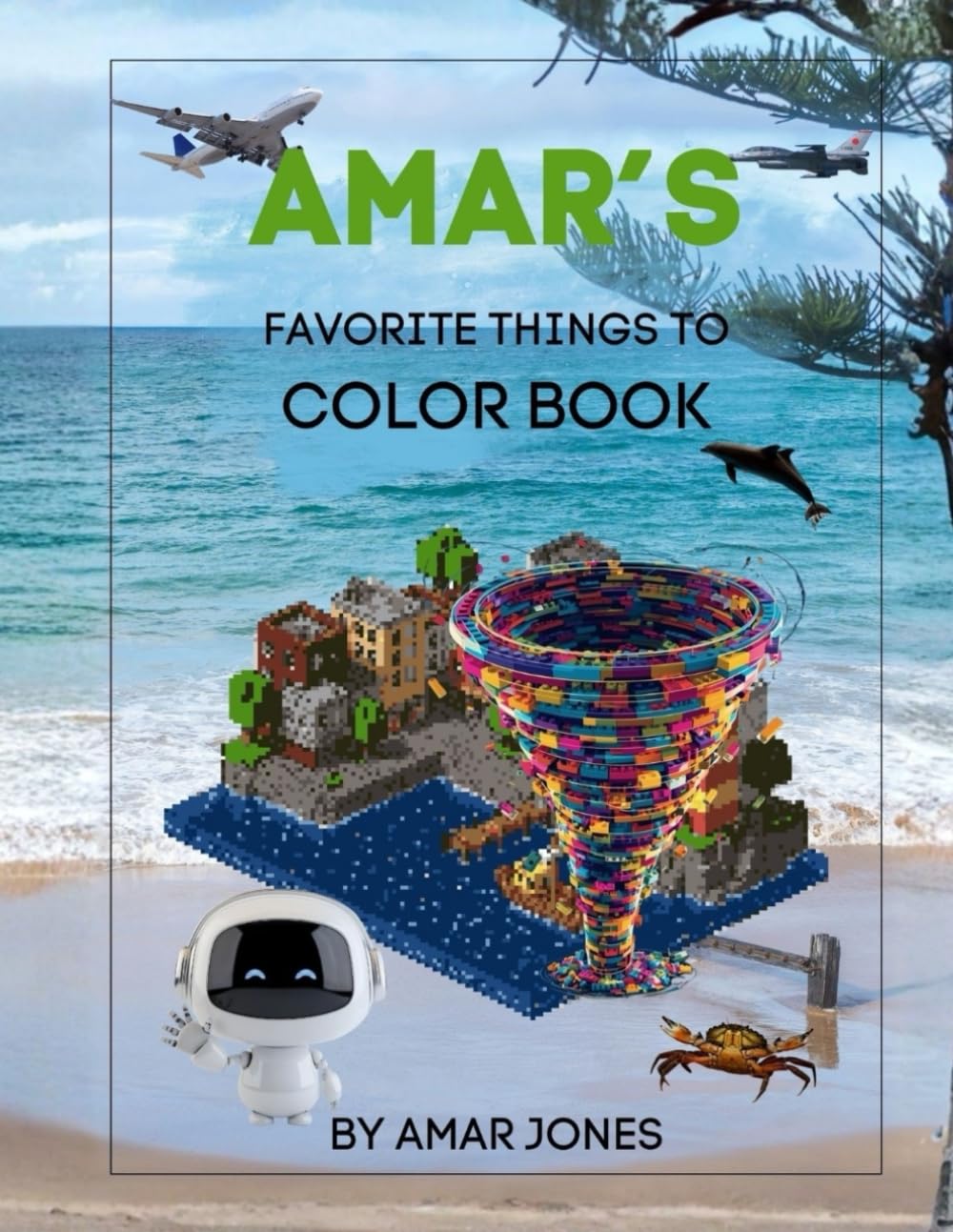 Amar's Favorite Things To Color Book