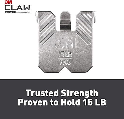 Miniatura 2 de Command - Ganchos de alambre (tamaño pequeño), color blanco