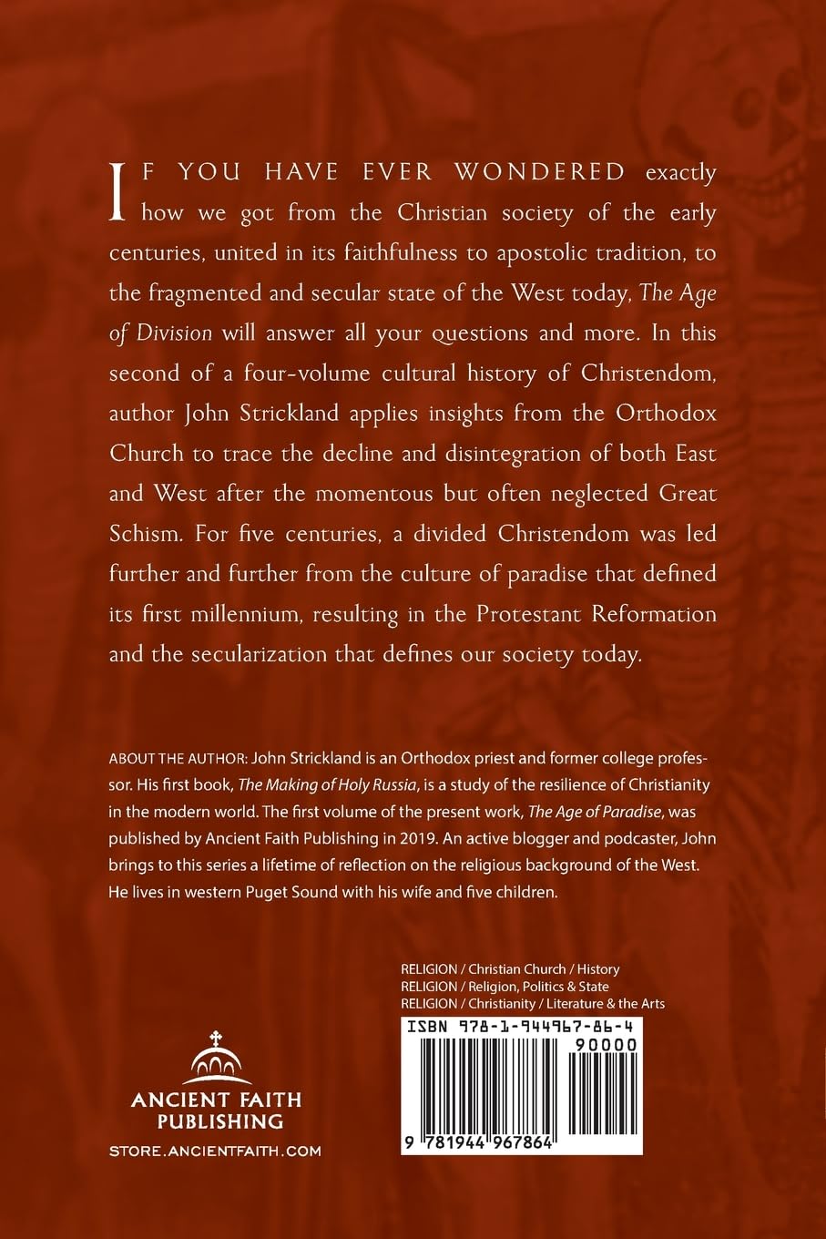 The Age of Division: Christendom from the Great Schism to the Protestant Reformation: 2