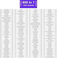 Vista 5 de Retrotech Super 800 In 1 Game Cartridge For SNES Super Nintendo 16 Bit Console - Red